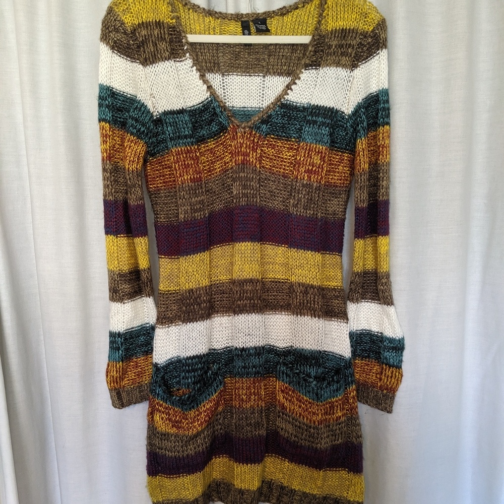 Midi sweater dress